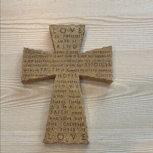 Inspirational Cross Decor. B5